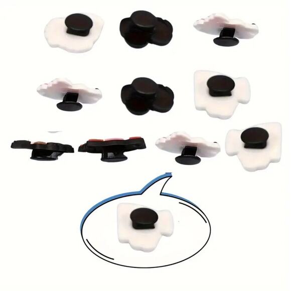 Shoe Charms - Jibbitz - 10pc - Donald Trump 2024 Election President Vote Usa - Picture 2 of 3